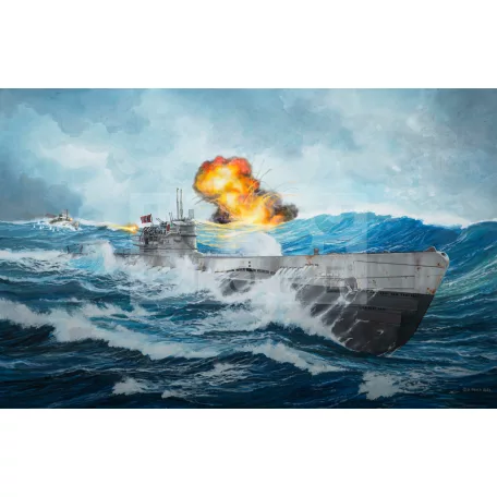 Revell German Submarine Type IX C/40 (U190) tengeralattjáró makett 05167R