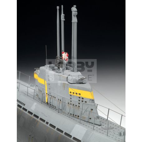 Revell German Submarine Typ XXI 1:144 tengeralattjáró makett 05177R