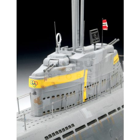 Revell German Submarine Typ XXI 1:144 tengeralattjáró makett 05177R