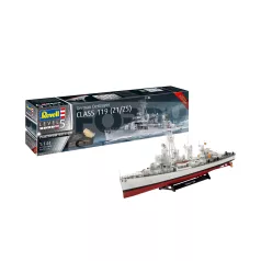   Revell German Destroyer Class 119 (Z1/Z5) 1:144 hajó makett 05179R