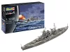 Revell Gneisenau – 1:1200 hadihajó makett