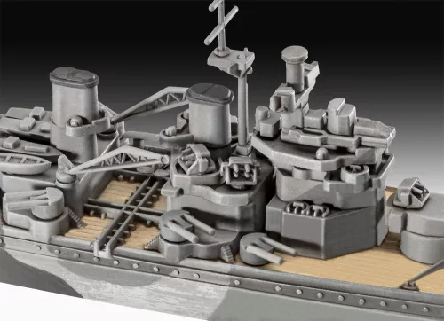 Revell HMS Duke of York – 1:1200 hadihajó makett