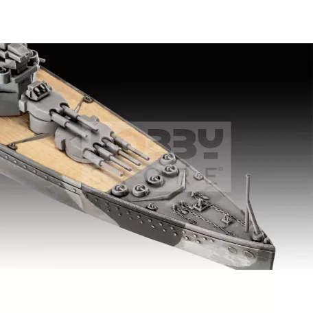 Revell Battleship HMS Duke of York 1:1200 hajó makett 05182R