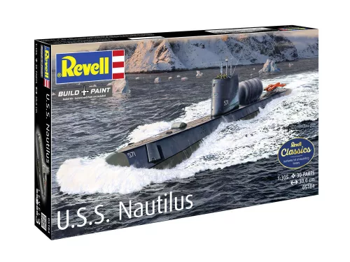 Revell U.S.S. Nautilus – 1:305 tengeralattjáró makett