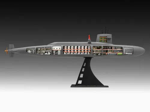 Revell S.S.B. Abraham Lincoln with Interior – 1:253 tengeralattjáró makett