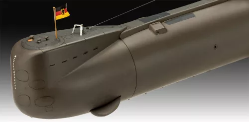 Revell 70 Years Bundeswehr: "Wilhelm Bauer", Type 206A, Class 2 – 1:144 tengeralattjáró makett