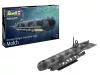 Revell German Midget Submarine Type Molch – 1:72 tengeralattjáró makett