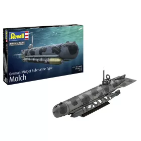   Revell German Midget Submarine Type Molch – 1:72 tengeralattjáró makett