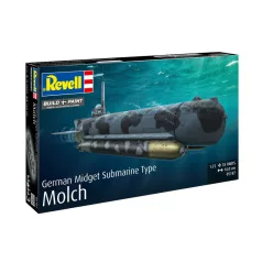   Revell German Midget Submarine Type Molch tengeralattjáró makett 05187R