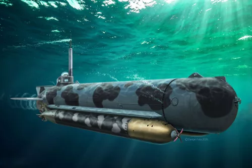 Revell German Midget Submarine Type Molch – 1:72 tengeralattjáró makett