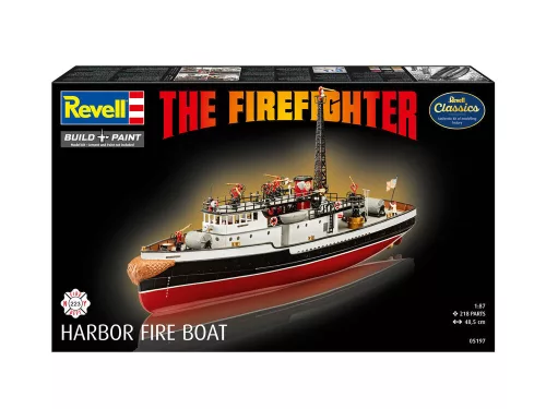 Revell The Firefighter – 1:87 tűzoltóhajó makett