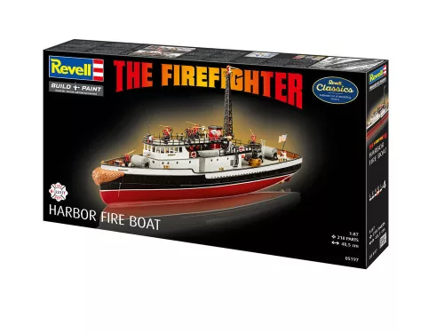 Revell The Firefighter – 1:87 tűzoltóhajó makett