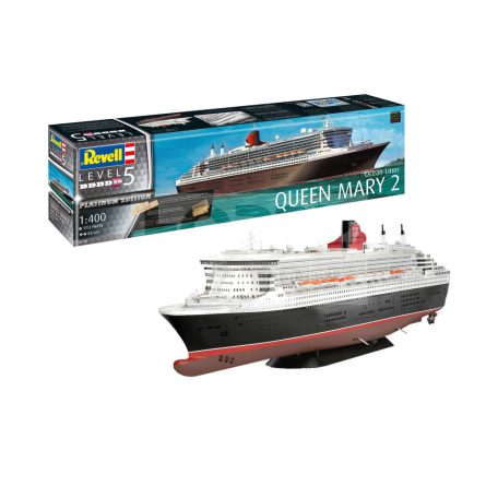 Revell Queen Mary 2 PLATINUM Edition 1:400 hajó makett 05199R