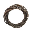 Natúr barna vessző koszorúalap 20 cm – ajtódísz és koszorúk készítéséhez