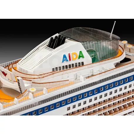 Revell - Cruiser Ship AIDA - AIDAblu, AIDAsol, AIDAmar, AIDAstella 1:400 hajó makett 05230R