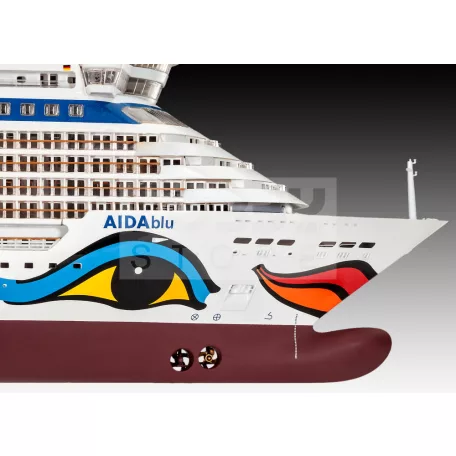 Revell - Cruiser Ship AIDA - AIDAblu, AIDAsol, AIDAmar, AIDAstella 1:400 hajó makett 05230R