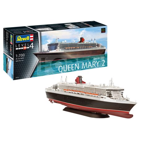 Revell Queen Mary 2 1:700 hajó makett 05231R