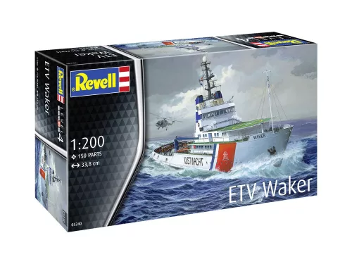 Revell ETV Waker – 1:200 hajó makett