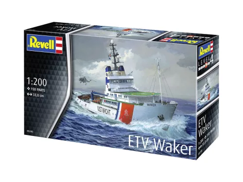 Revell ETV Waker – 1:200 hajó makett