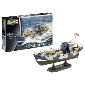 Revell KFK (Kriegsfischkutter) – 1:144 hadihajó makett