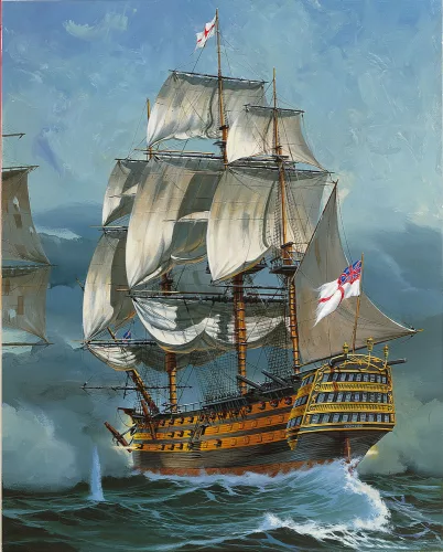 Revell H.M.S. Victory – 1:225 vitorláshajó makett
