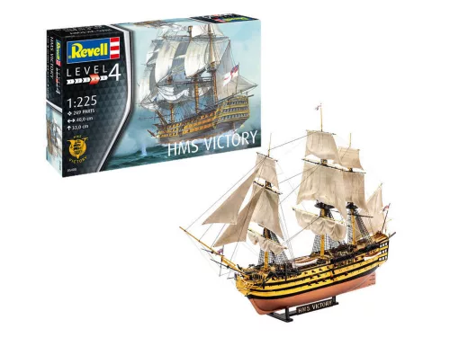 Revell H.M.S. Victory – 1:225 vitorláshajó makett