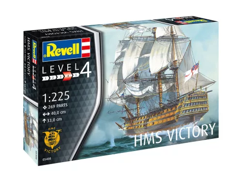 Revell H.M.S. Victory – 1:225 vitorláshajó makett
