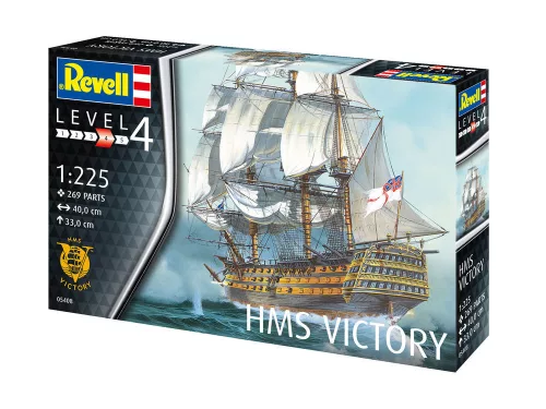 Revell H.M.S. Victory – 1:225 vitorláshajó makett