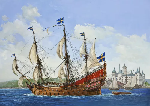 Revell Swedish Regal Warship Vasa – 1:150 vitorláshajó makett