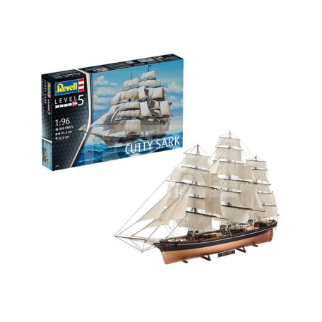 Revell Cutty Sark 1:96 hajó makett 05422R