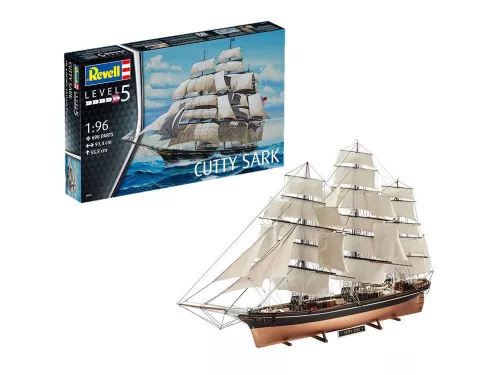 Revell Cutty Sark – 1:96 vitorláshajó makett