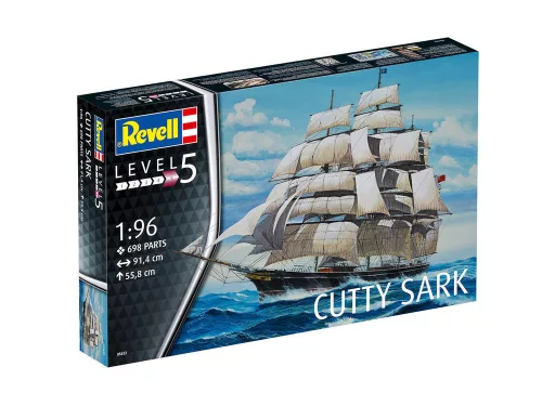 Revell Cutty Sark – 1:96 vitorláshajó makett