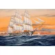 Revell Gift Set USS Constitution (250 Years U.S. Navy / Sail 2025) – 1:96 vitorláshajó makett