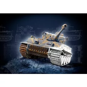   Revell Gift Set PzKpfw. VI Tiger I Ausf. E – 1:72 harckocsi makett