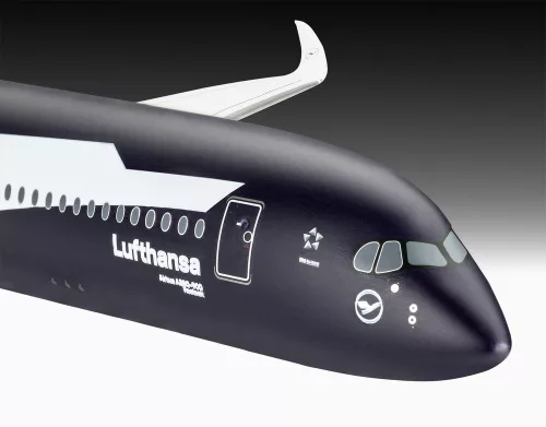 Revell Gift Set Airbus A350-900 Lufthansa (100 Years) – 1:144 repülőgép makett