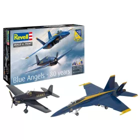   Revell Gift Set Blue Angels (80 Years) – 1:72 repülőgép makett
