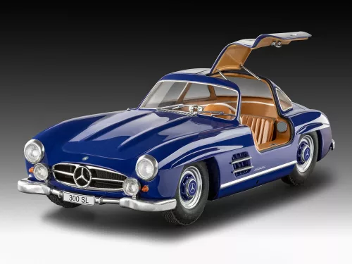 Revell Gift Set Mercedes-Benz 300 SL (100 Years Mercedes-Benz) – 1:24 autó makett
