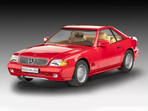 Revell Gift Set Mercedes-Benz 300 SL-24 Coupé (100 Years Mercedes-Benz) – 1:24 autó makett