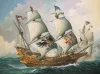 Revell Gift Set Spanish Galleon – 1:96 vitorláshajó makett