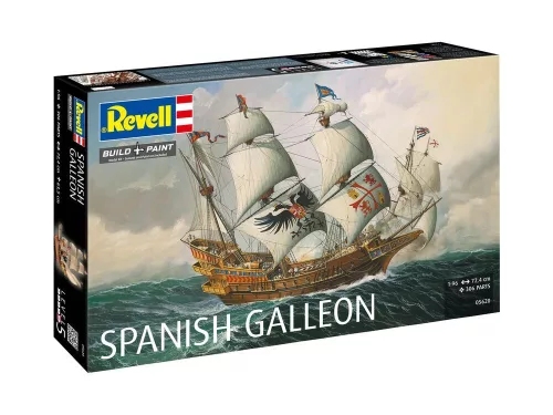 Revell Gift Set Spanish Galleon – 1:96 vitorláshajó makett