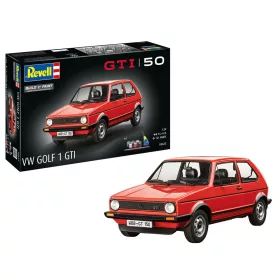   Revell Gift Set Volkswagen Golf I GTI (50 Years) – 1:24 autó makett
