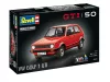 Revell Gift Set Volkswagen Golf I GTI (50 Years) – 1:24 autó makett