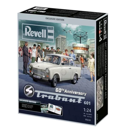Revell 60th Anniversary Trabant 601 Exclusive Edition 1:24 autó makett 05630R
