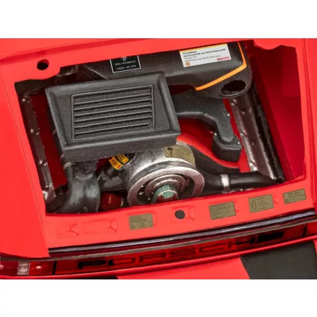 Revell Gift Set Porsche 911 Turbo 50th Anniversary 1:24 autó makett 05634R