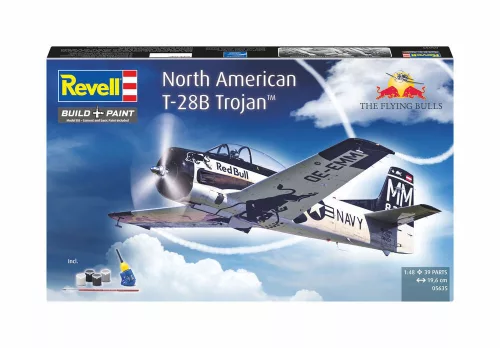 Revell Gift Set Flying Bulls T-28B Trojan – 1:48 repülőgép makett
