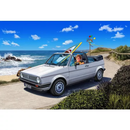 Revell Gift Set 50 Years of the VW Golf 1:24 autó makett 05636R