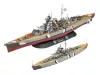 Revell Gift Set The Legendary Bismarck – 1:700 hadihajó makett