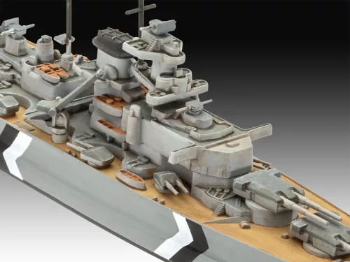 Revell Gift Set The Legendary Bismarck – 1:700 hadihajó makett