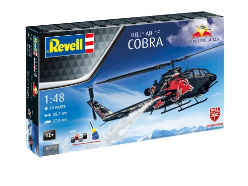 Revell Gift Set Flying Bulls AH-1F Cobra – 1:48 helikopter makett