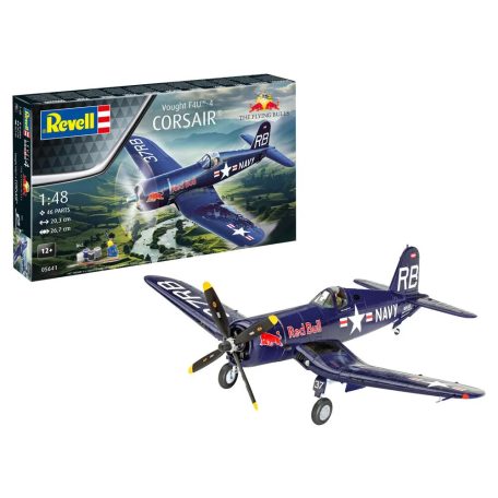 Revell Gift Set Flying Bulls F4U-4 Corsair 1:48 repülő makett 05641R